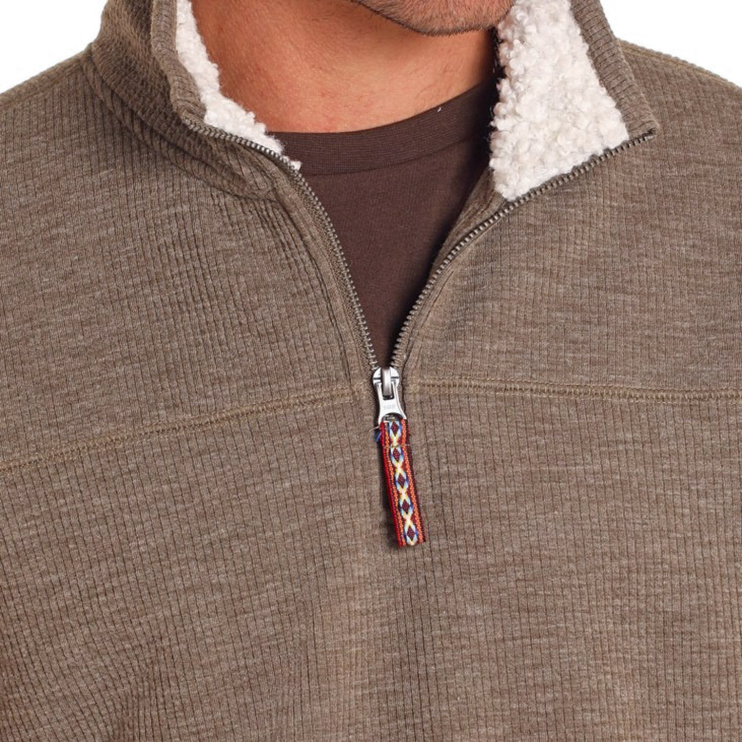 Powder River Outfitters Men's 1/4 Zip Knit Pullover