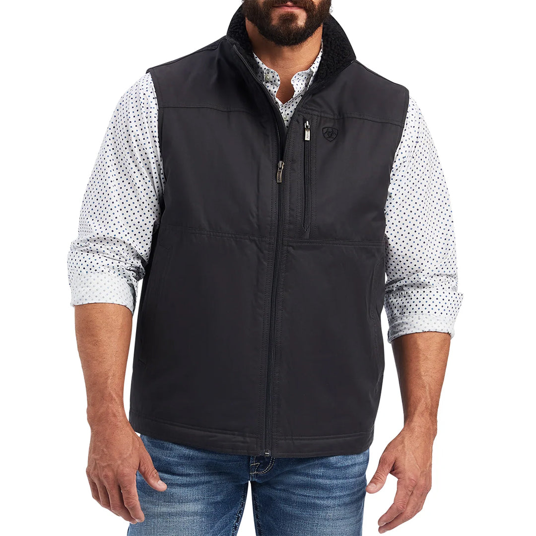 Ariat Men's Grizzly Canvas Insulated Vest