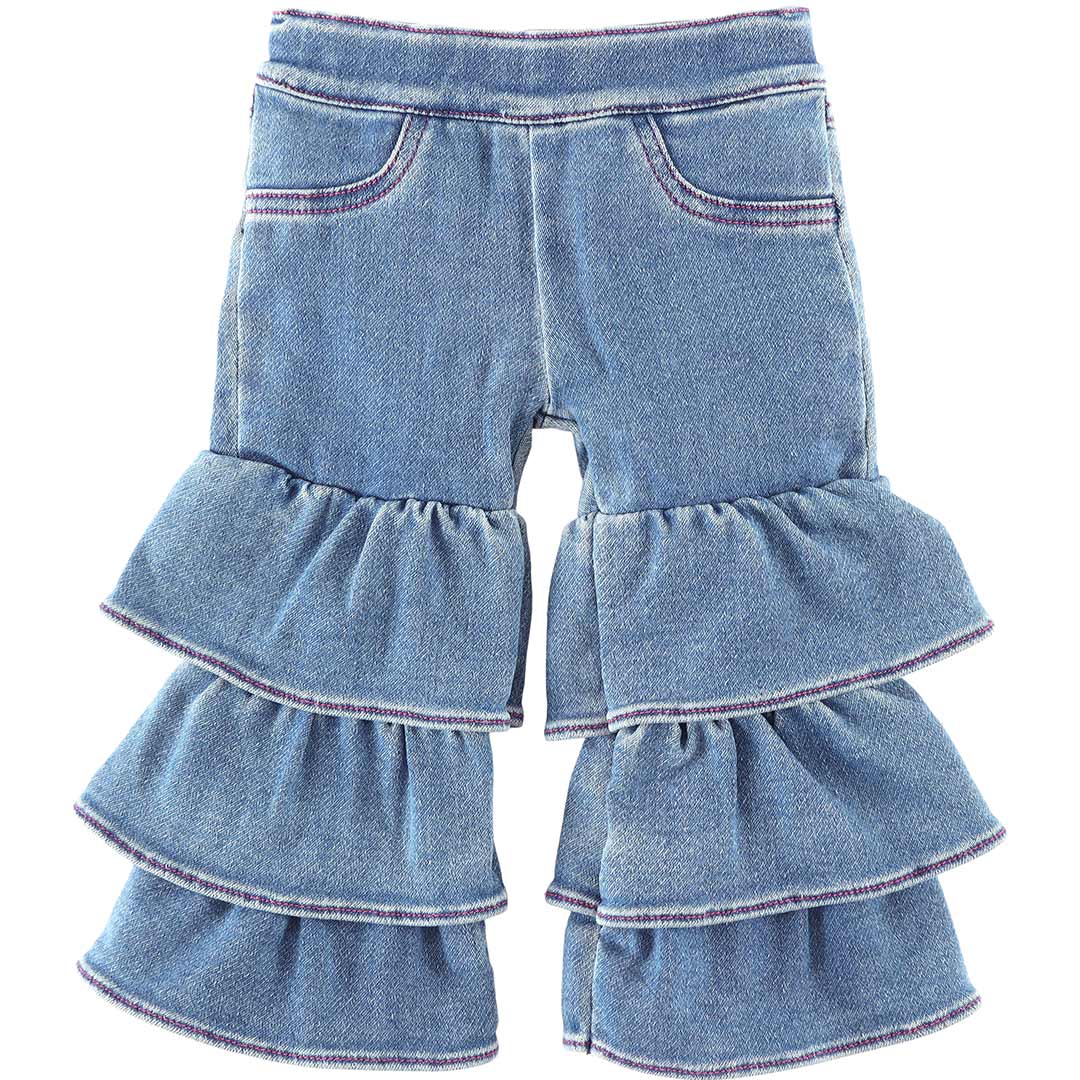 Wrangler Baby Girls' Makenna Tiered Flared Jeans | Lammle's – Lammle's ...