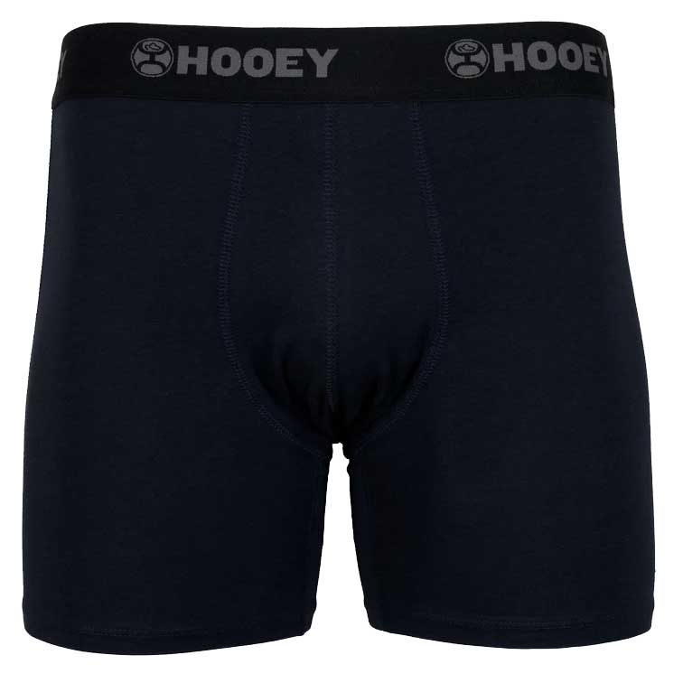 Hooey Men's Boxer Briefs Black & Grey 2 Pack