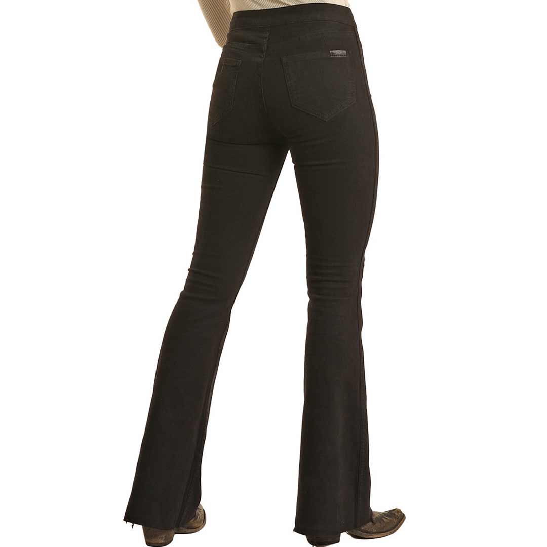 Flare leg stretch sales jeans