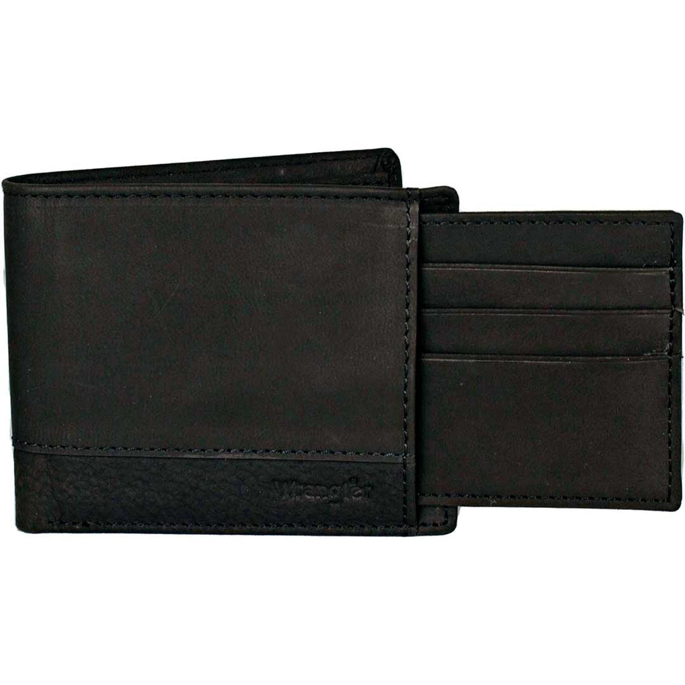 Wrangler Men's Card Case Bifold Wallet