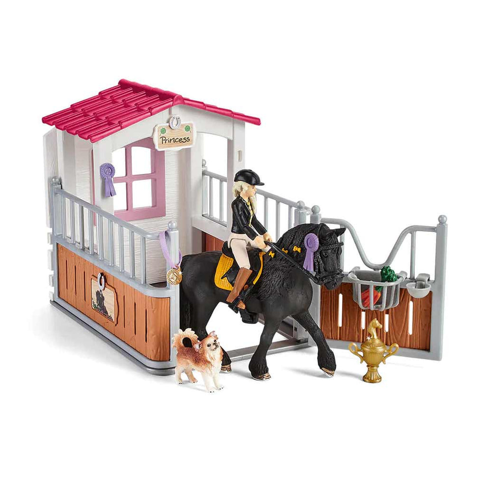 Schleich Horse Box with Horse Club Tori & Princess Toy Set