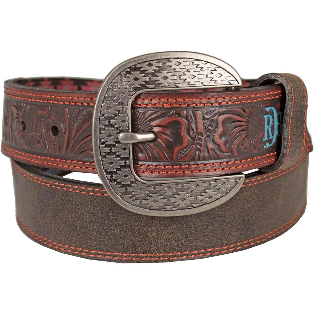 Red Dirt Hat Co Men's Tooled Billet Belt