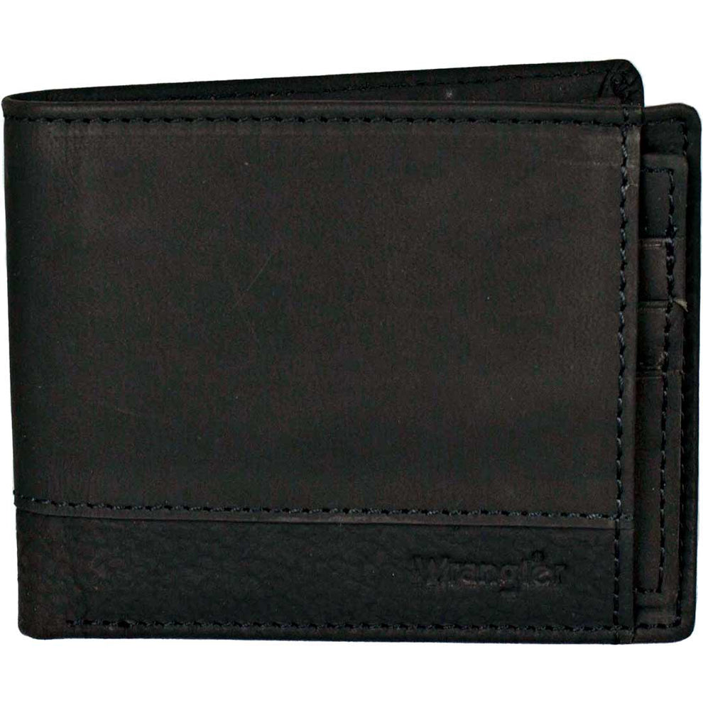 Wrangler Men's Card Case Bifold Wallet