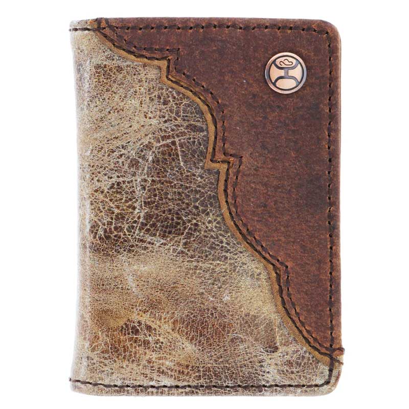 Hooey Men's Chisholm Western Corner Bifold Money Clip