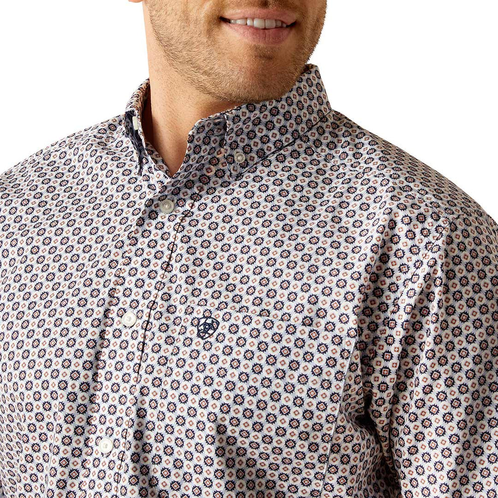 Ariat Men's Denver Classic Fit Short Sleeve Button-Down Shirt