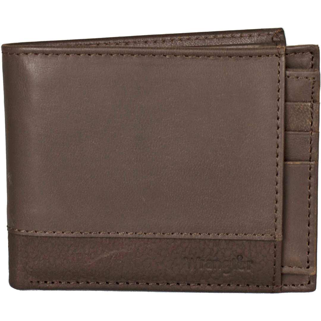 Wrangler Men's Card Case Bifold Wallet