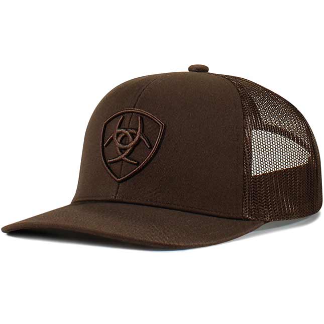 Ariat Men's Logo Embroidered Snap Back Cap