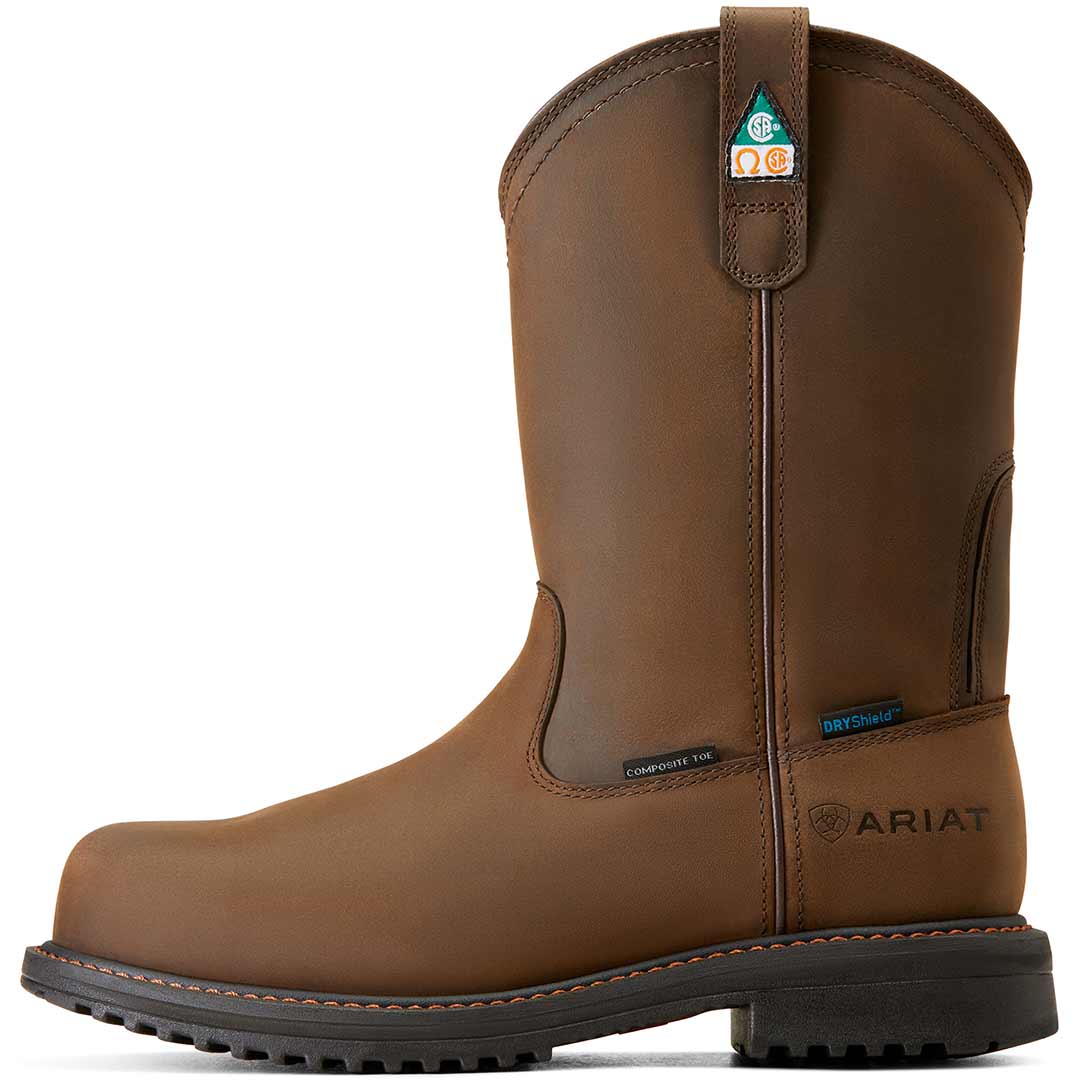 Ariat steel toe store slip on boots