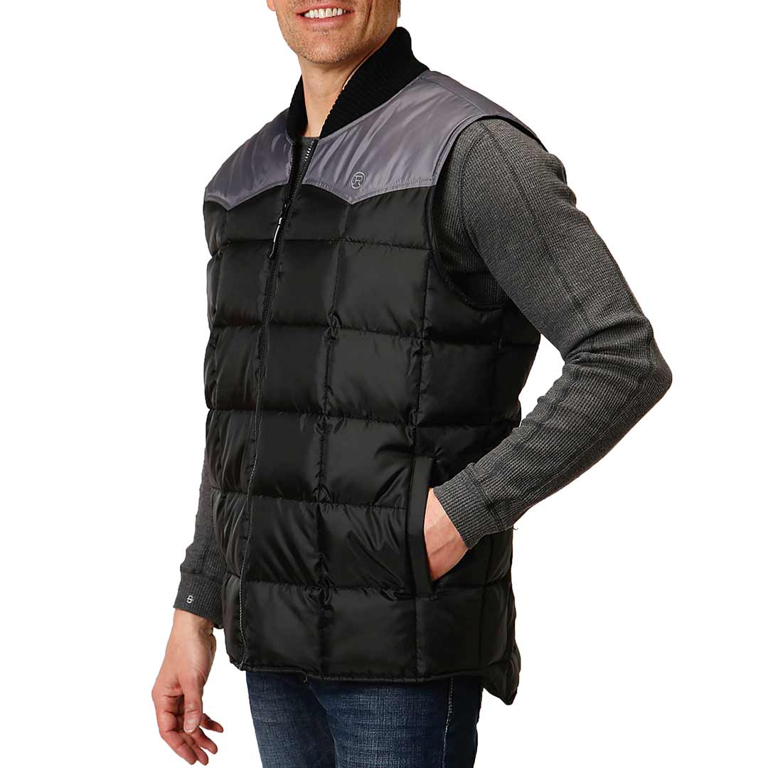 Roper Ladies Quilted Down Vest- Western Outerwear