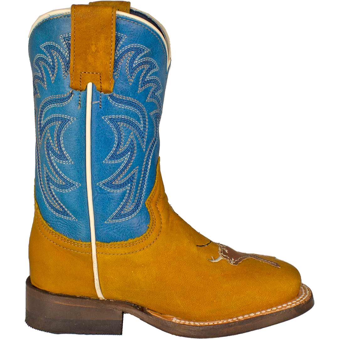 Kids blue 2024 cowboy boots