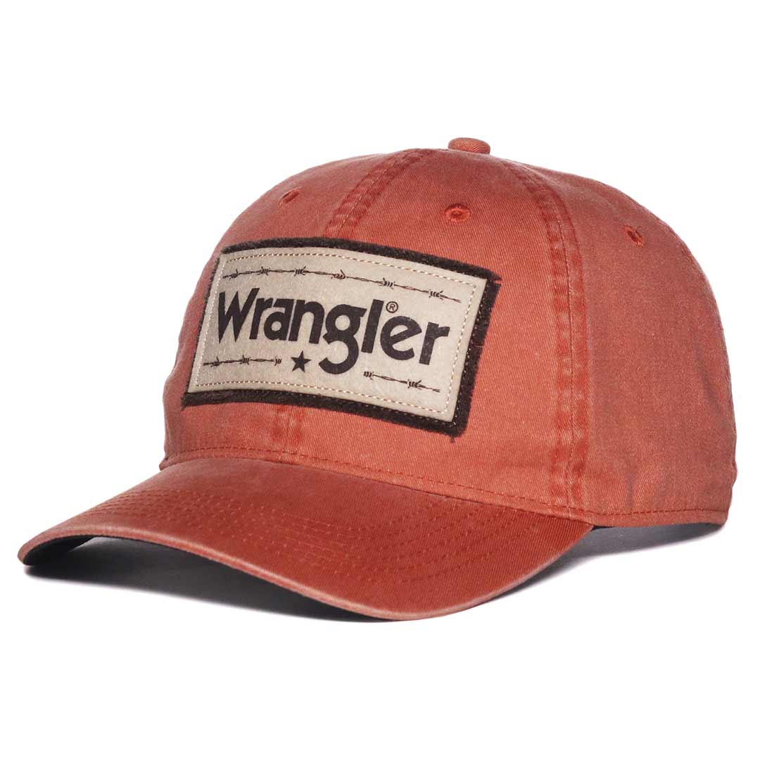 Wrangler Men's Logo Patch Snap Back Cap