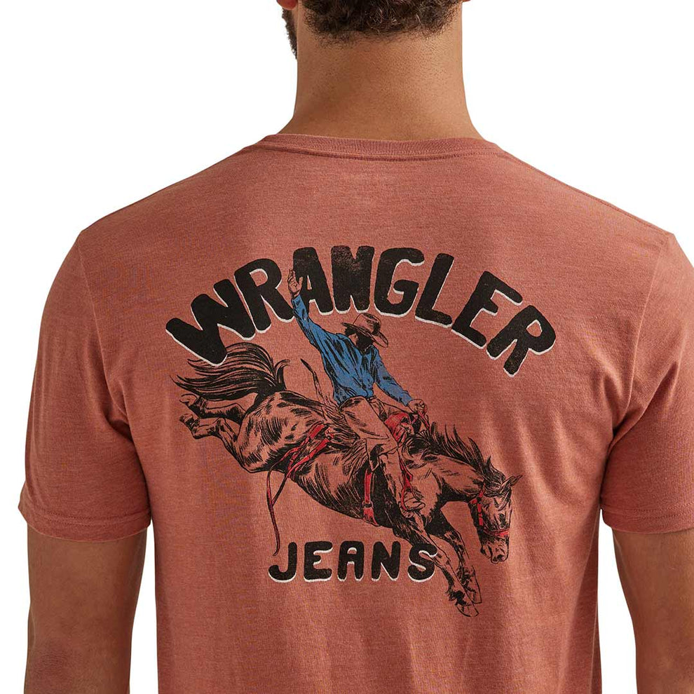 Wrangler Men's Bronc Back Graphic T-Shirt