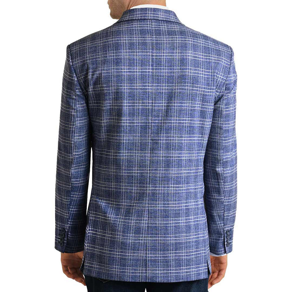 Rock & Roll Cowboy Men's Plaid Sport Coat