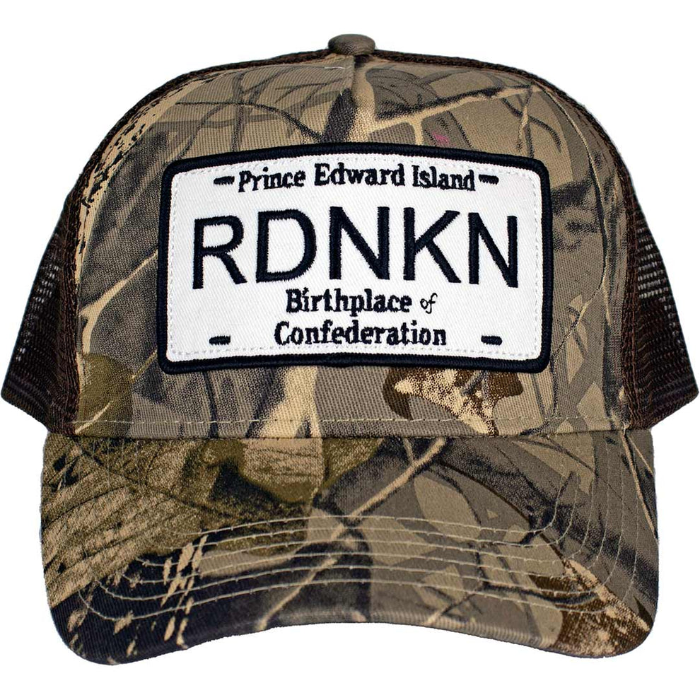 Rdnkn' Men's PEI RDNKN Camo Snap Back Trucker Cap