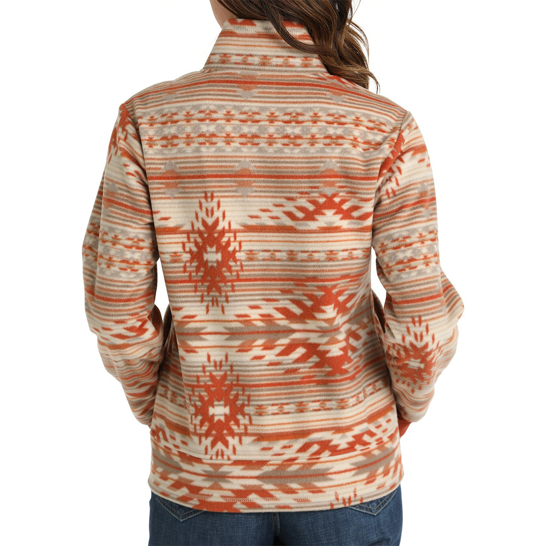 Cinch Women's Southwestern Print Fleece Jacket