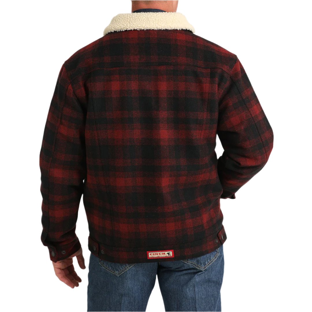 Cinch Men's Sherpa Lined Trucker Jacket