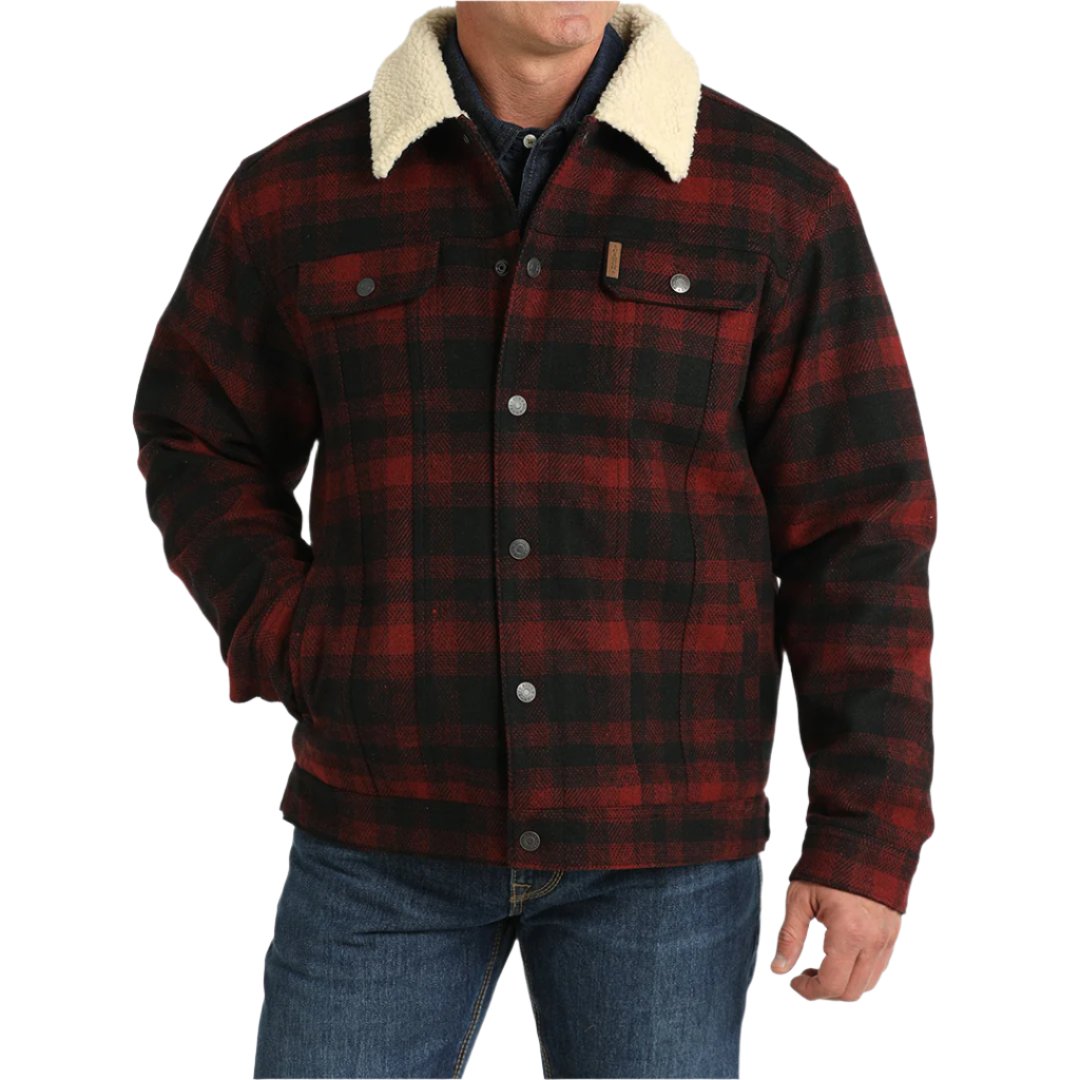 Cinch Men's Sherpa Lined Trucker Jacket