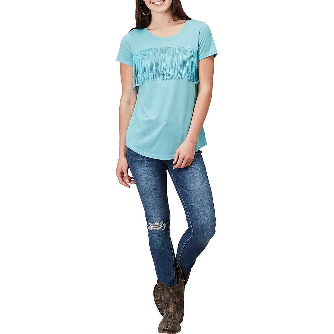 Roper Women's Fringe Chest T-Shirt