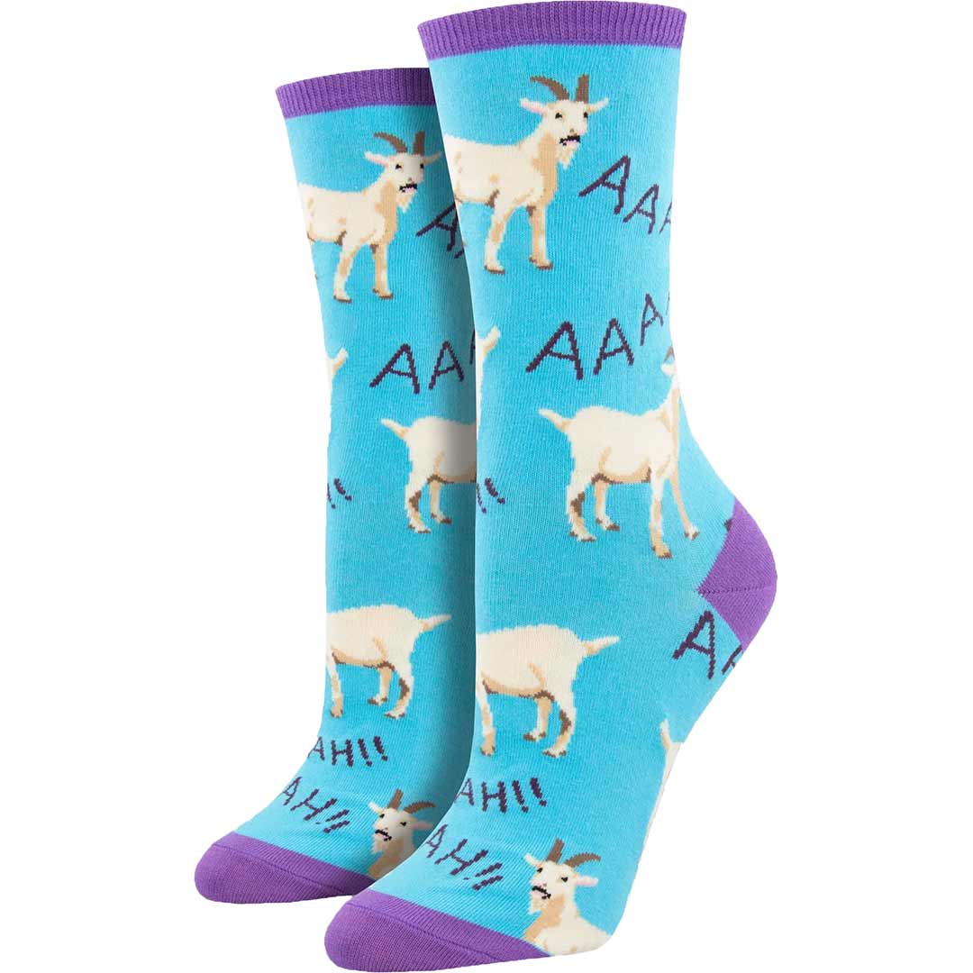 Socksmith Women's Screaming Goats Crew Socks