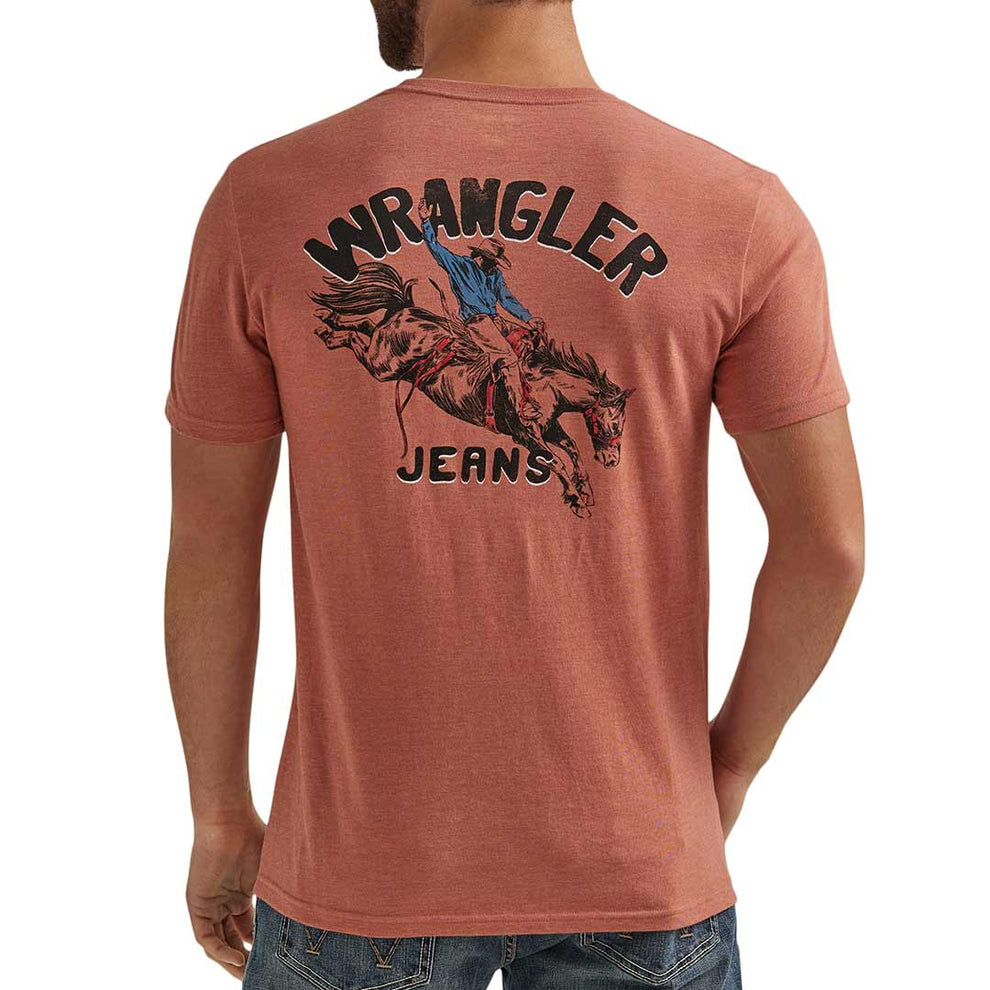 Wrangler Men's Bronc Back Graphic T-Shirt