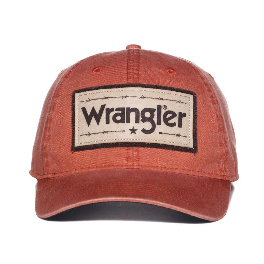 Wrangler Men's Logo Patch Snap Back Cap