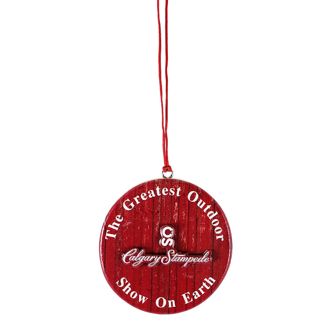 Greatest Outdoor Show Calgary Stampede Wooden Ornament