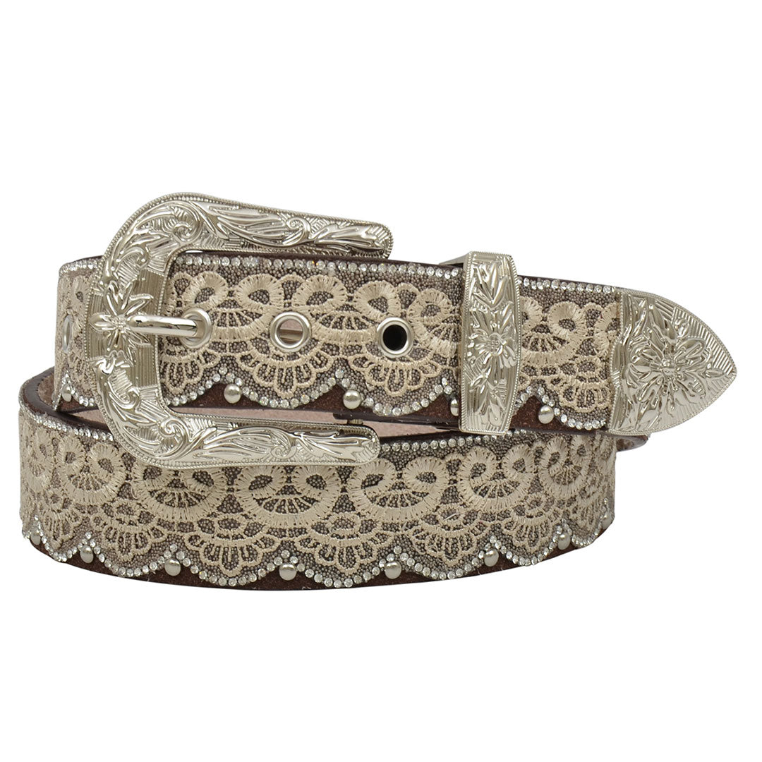 Angel Ranch Lace Bead Belt