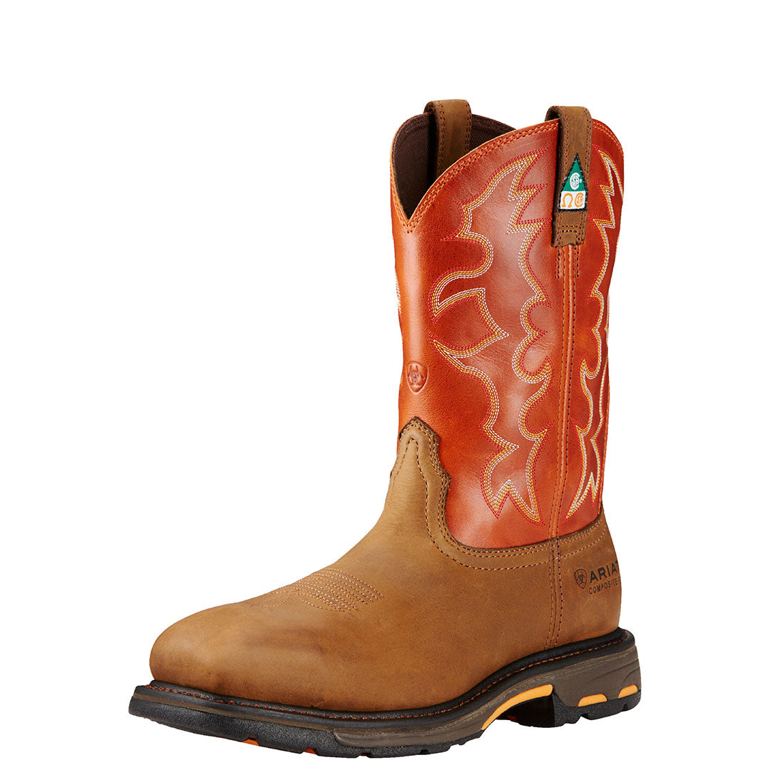 Ariat workhog lace sale up boots