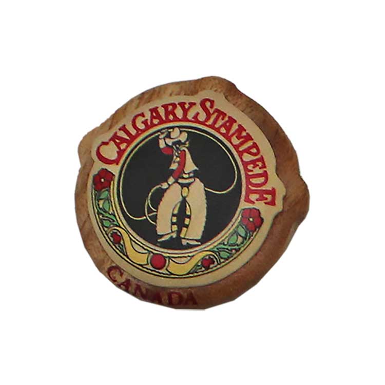 Retro Stampede Slim Calgary Stampede Wooden