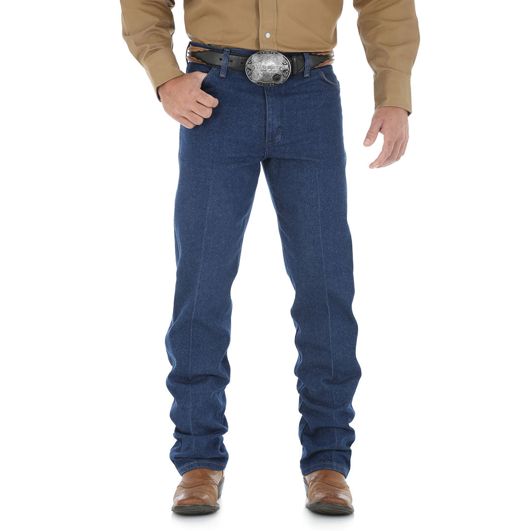 Wrangler tan best sale cowboy cut jeans