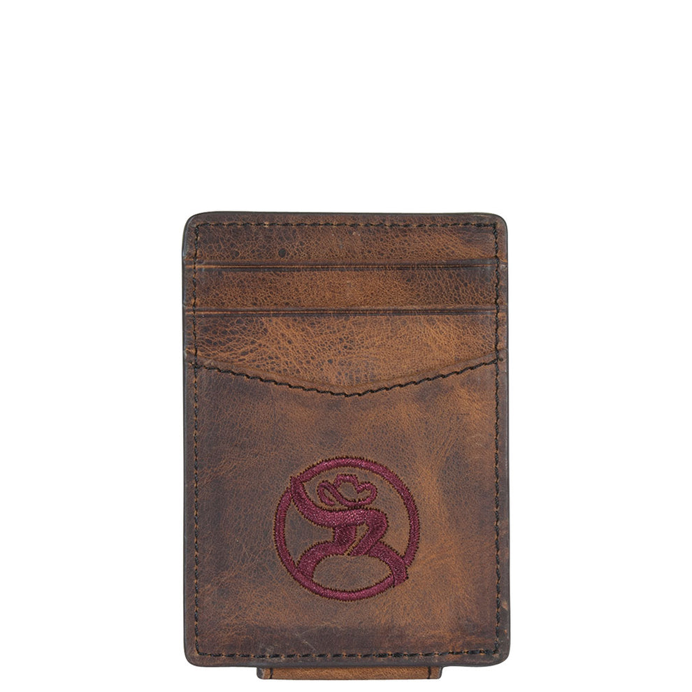 Roughy Men's Weathered Havana Cardholder Wallet