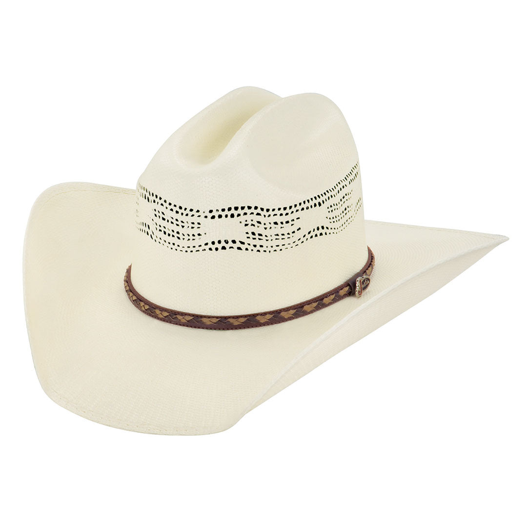 Justin 20X Bryson Cattleman Crown Straw Cowboy Hat