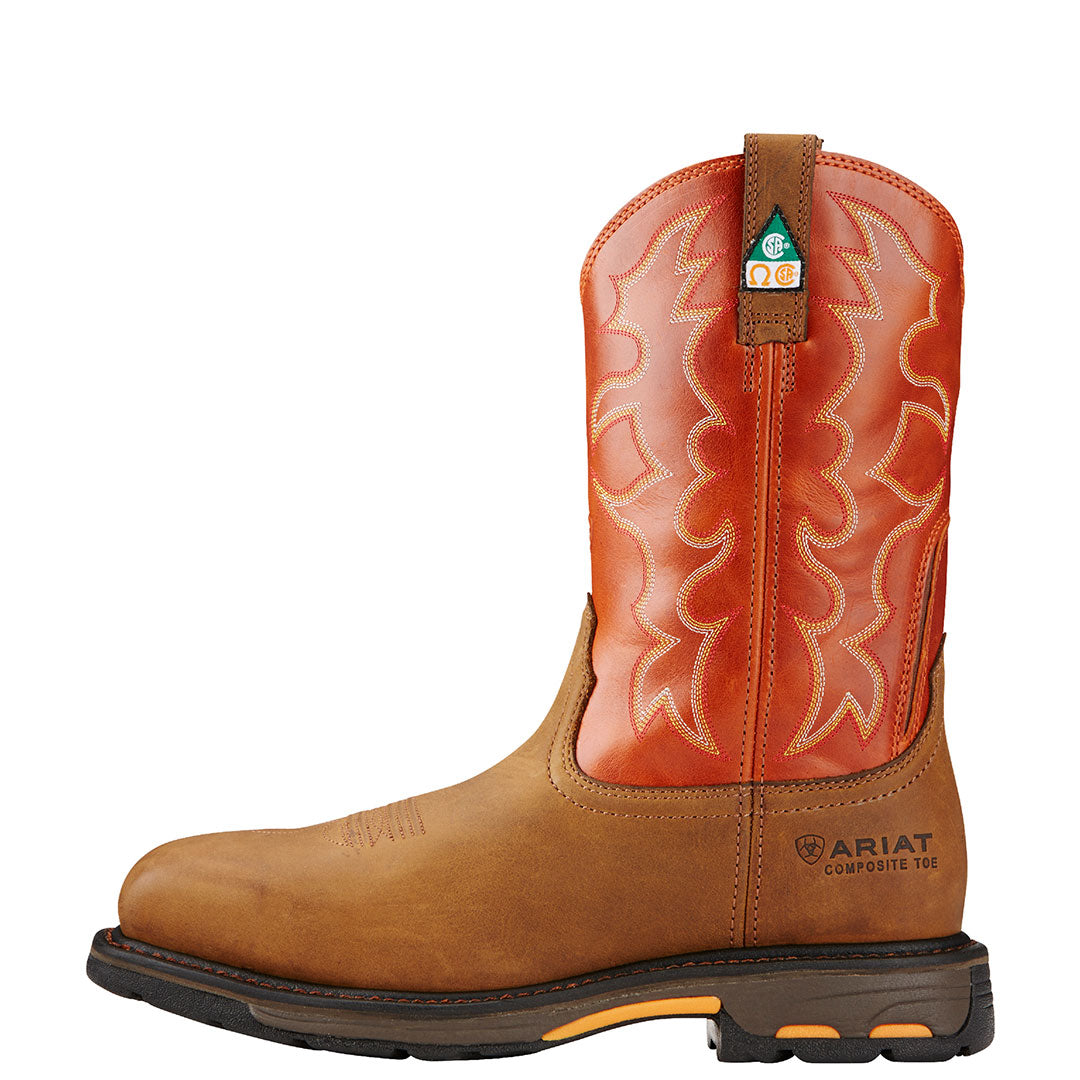 Ariat western clearance work boots