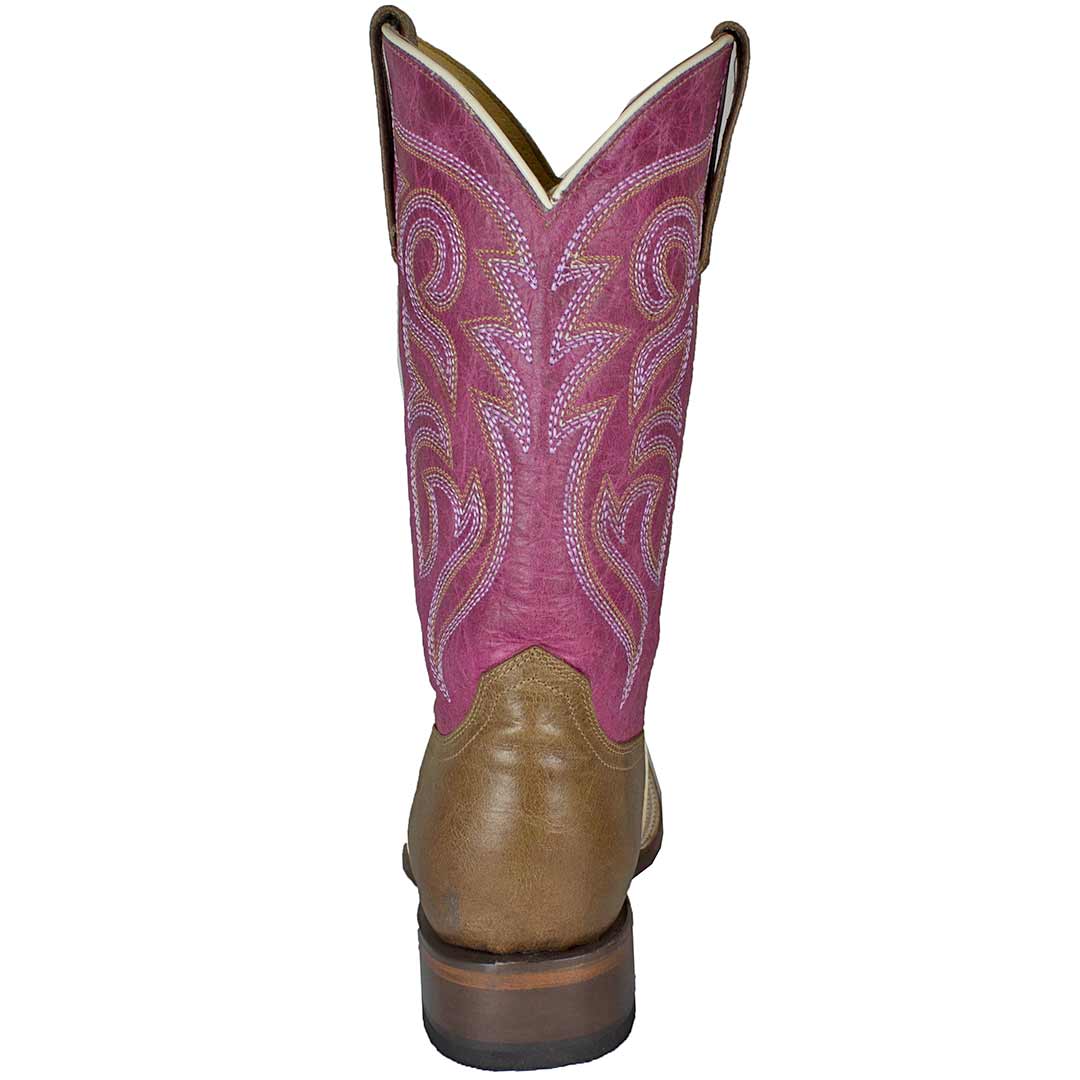 Pink on sale roper boots