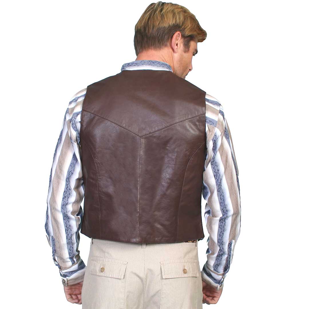 Scully Men's Lambskin Leather Vest | Lammle's – Lammle's Western Wear