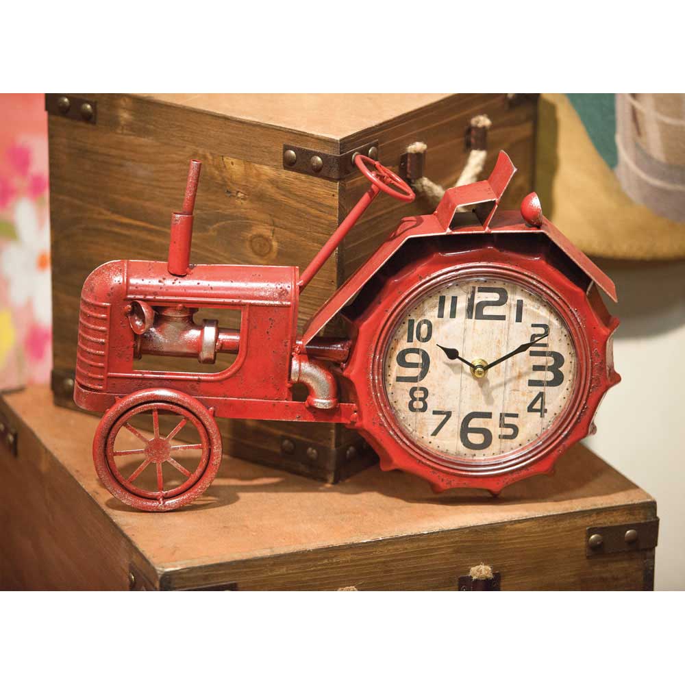 Manual Weavers Tractor Clock