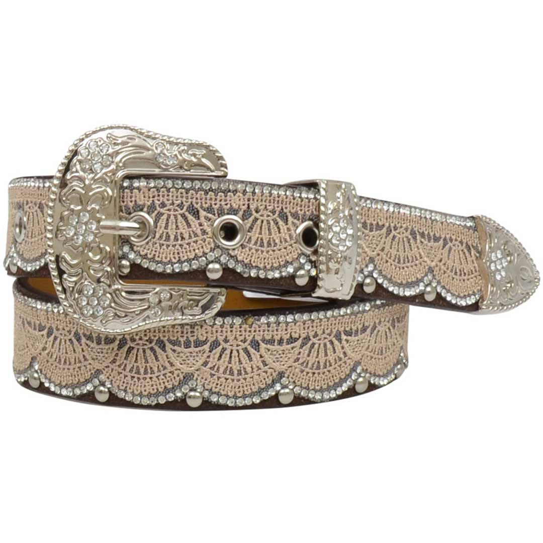 Girls silver belt best sale