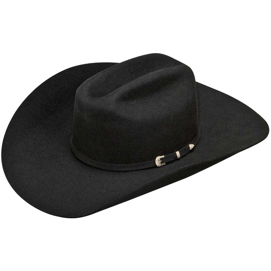 Black Gem Ladies' Felt Cowboy Hat, Black - Wilco Farm Stores