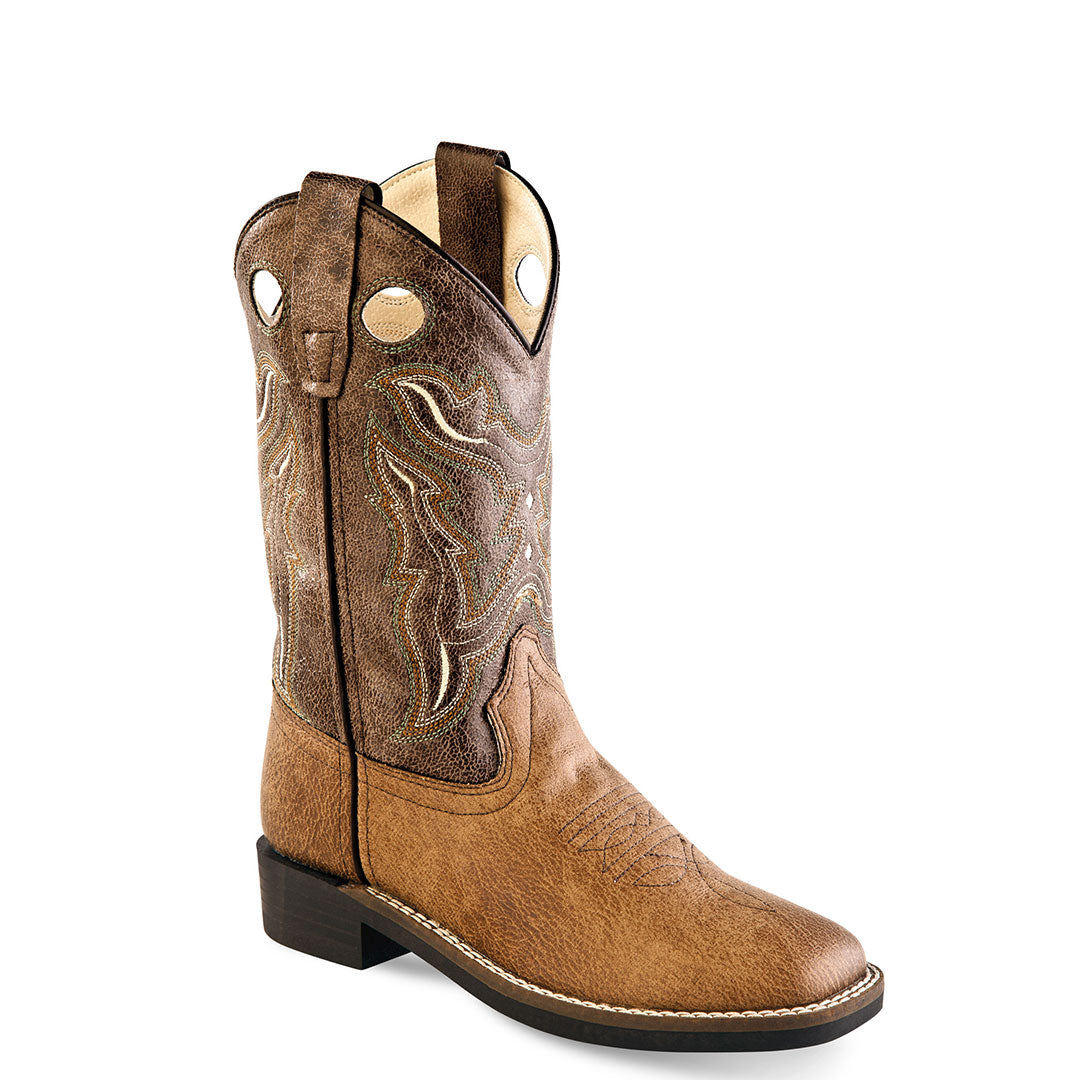 Boys brown outlet cowboy boots