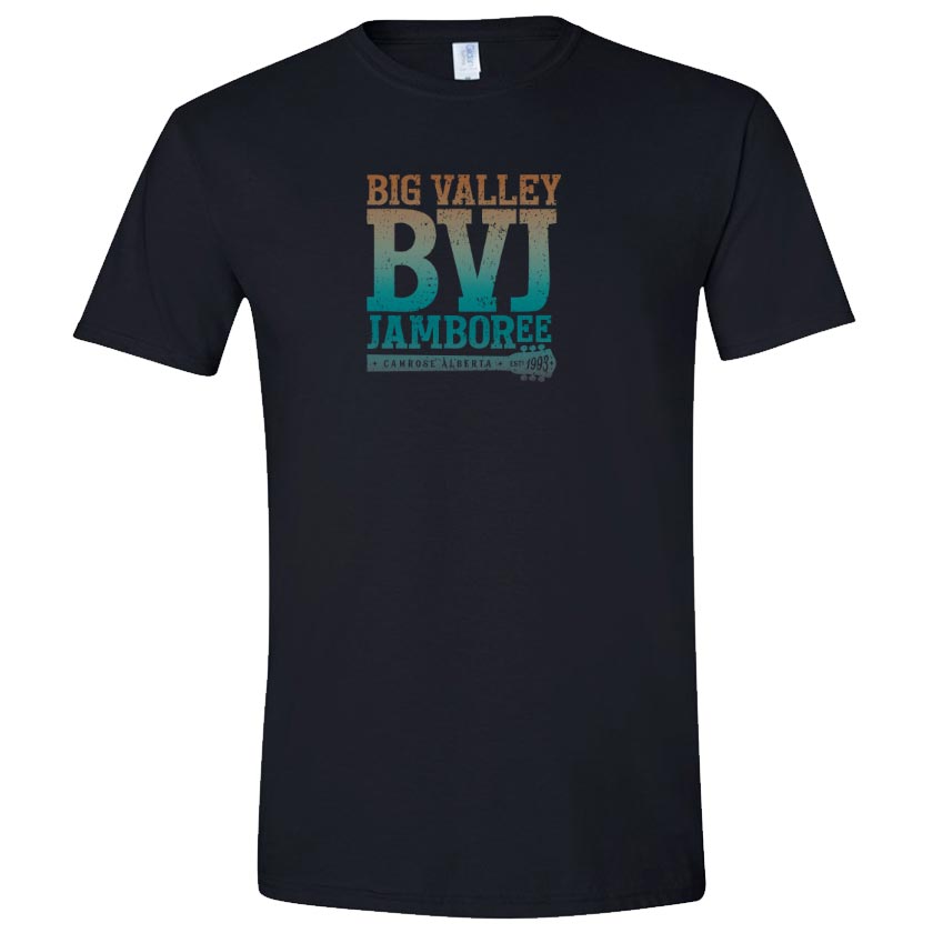 Big Valley Jamboree Unisex Ombre Logo Graphic T-Shirt