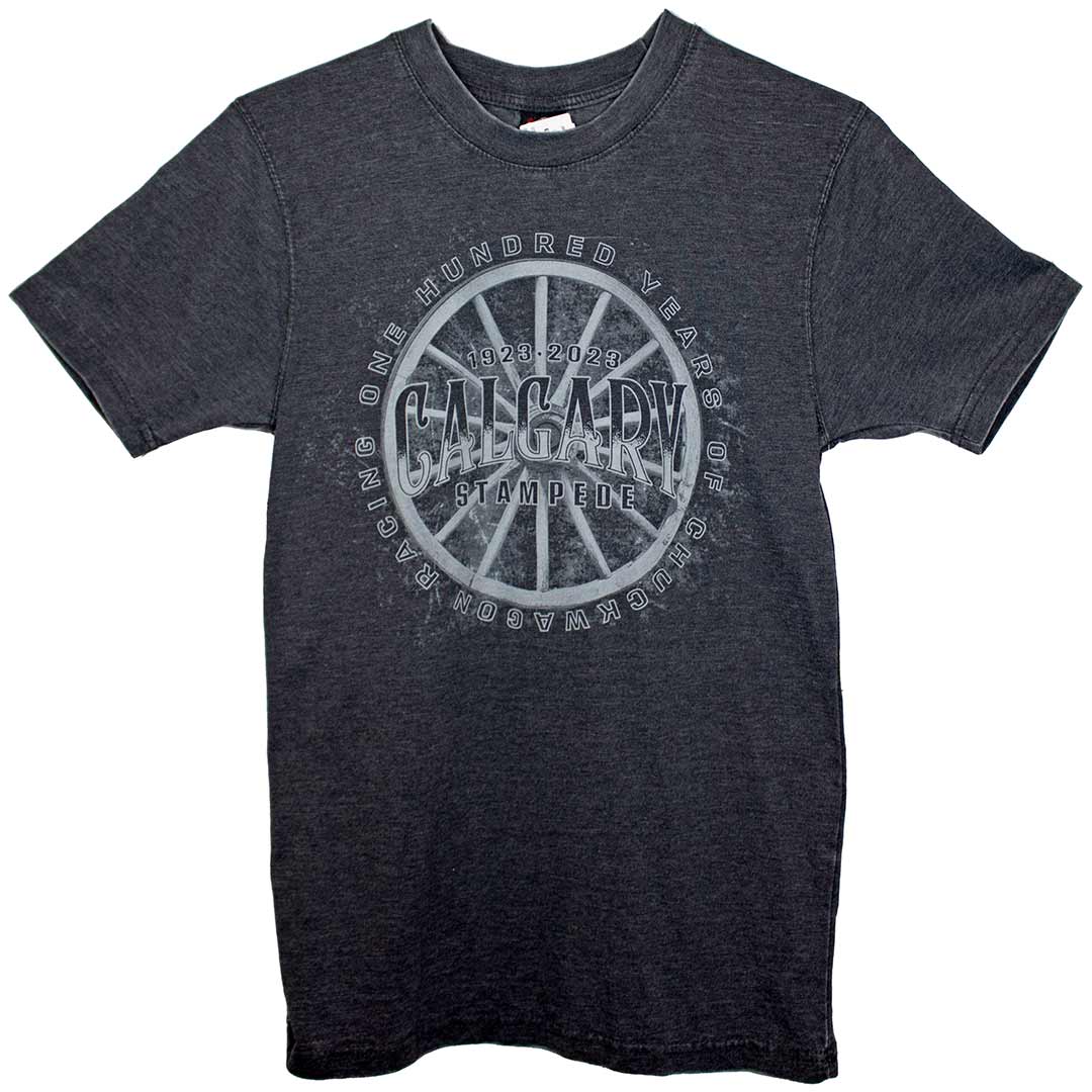 Calgary Stampede 100 Years Wagon Wheel T-Shirt | Lammle's – Lammle's ...