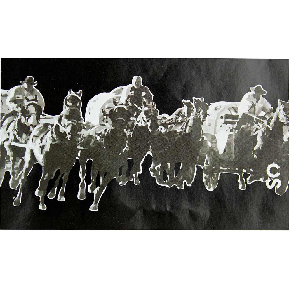 Calgary Stampede Chuckwagon Sticker