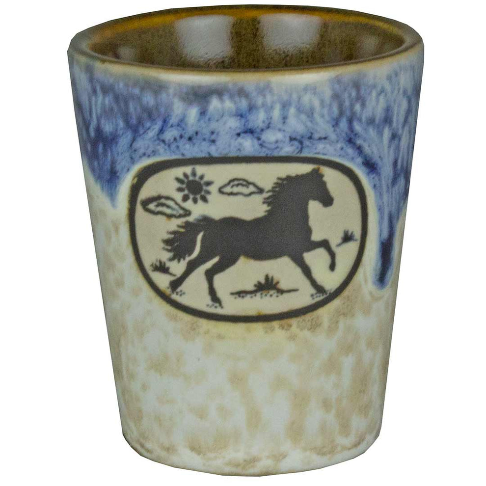 Calgary Stampede Horse Shot Glass