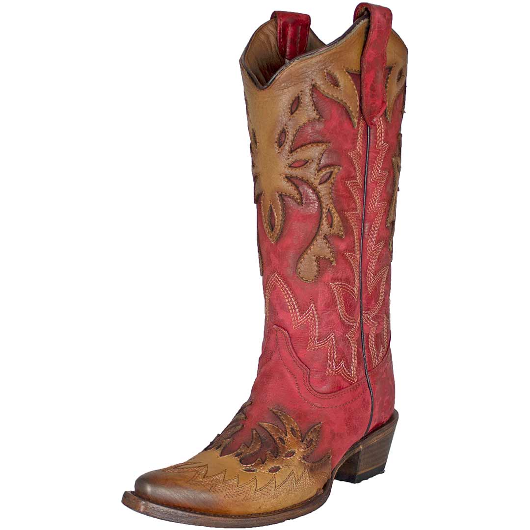 Corral red hotsell cowgirl boots