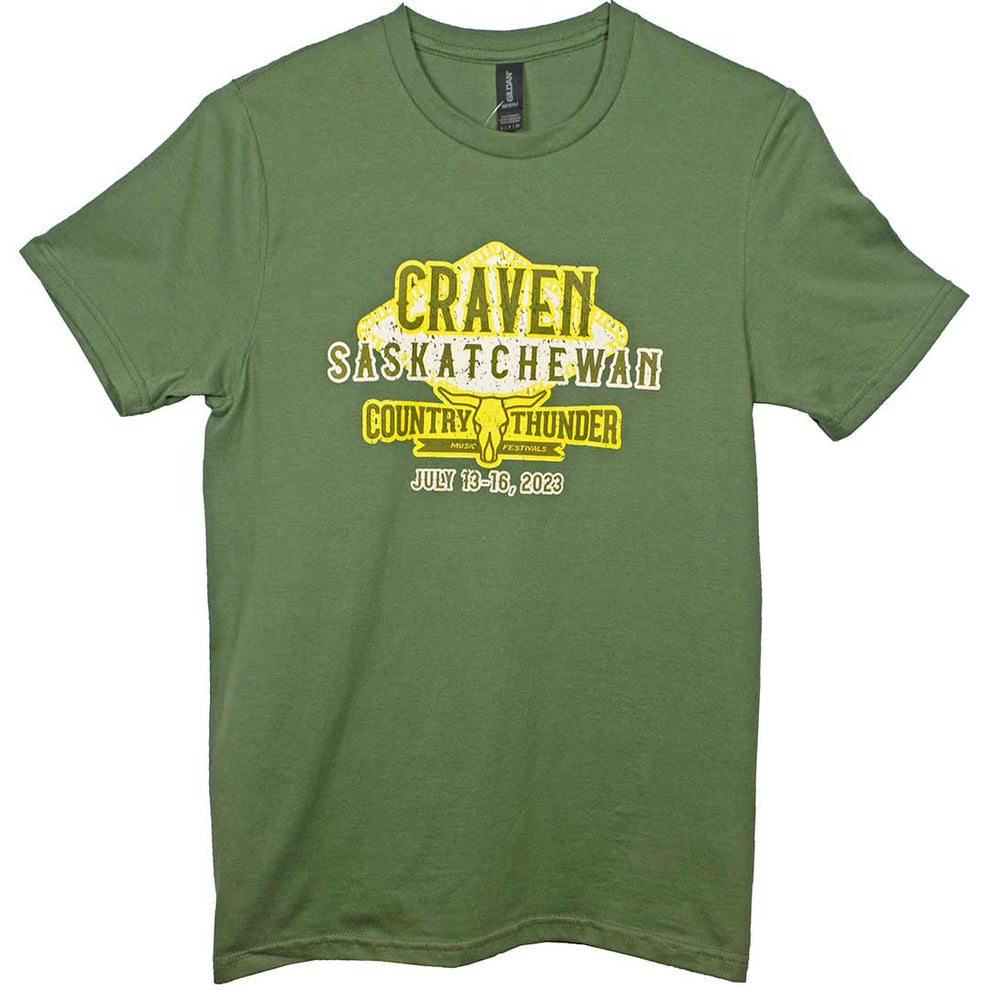 Country Thunder Unisex Craven Logo Graphic T-Shirt