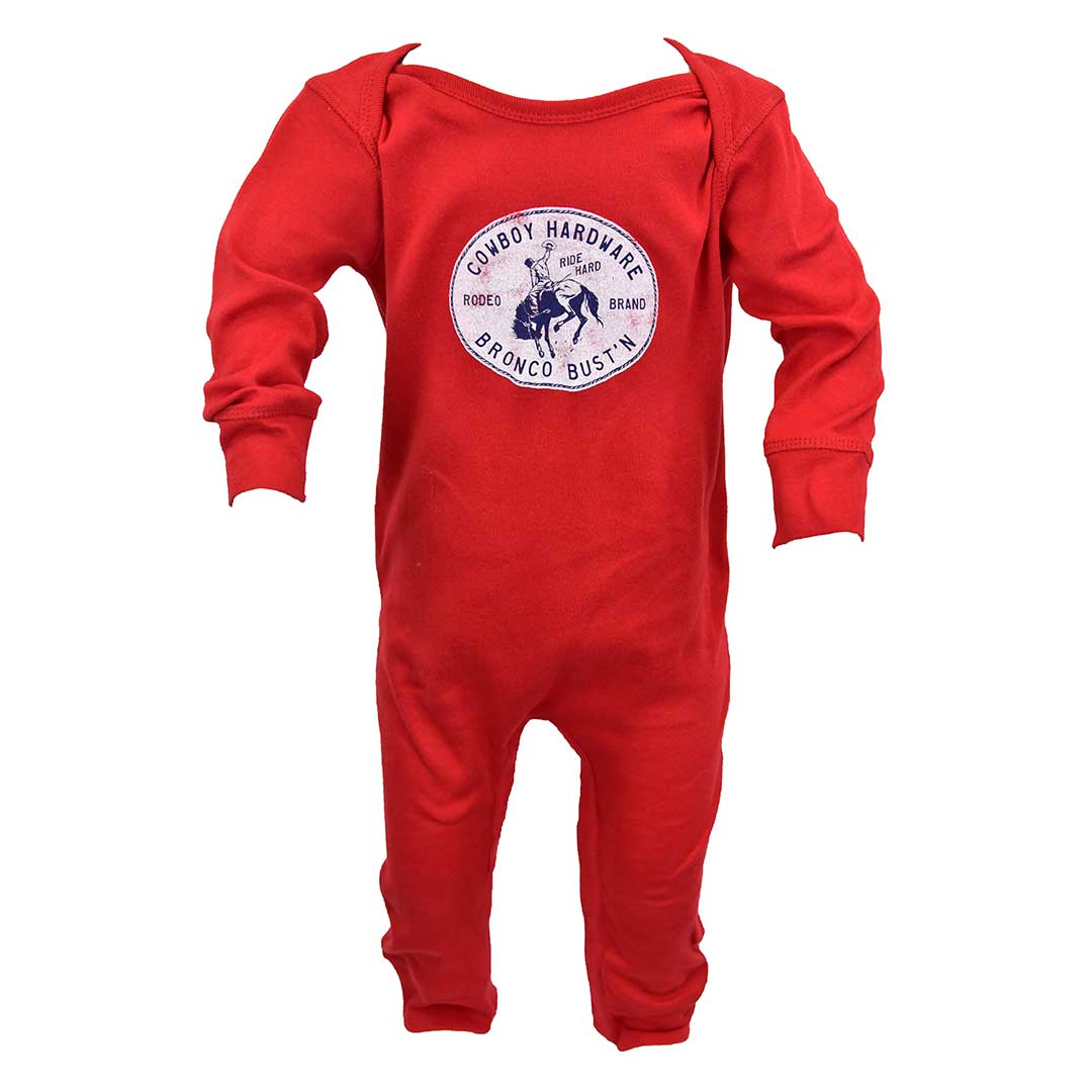 Cowboy Hardware Baby Boy's Bronco Bust'n Full Onesie