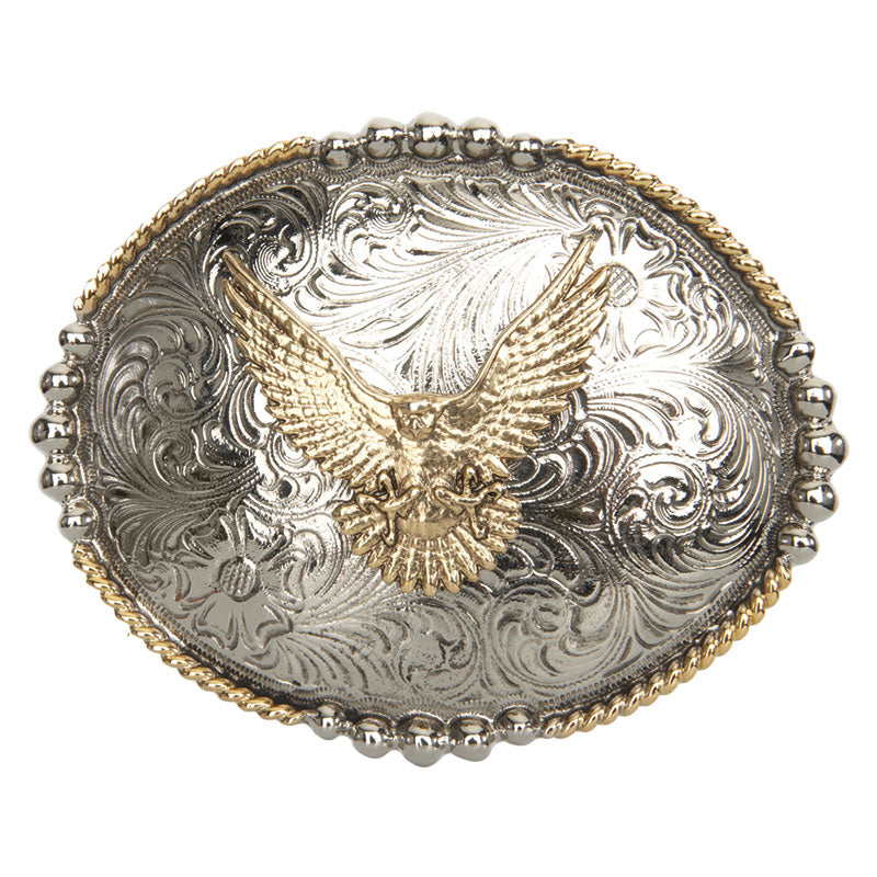 AndWest Antique Eagle Belt Buckle