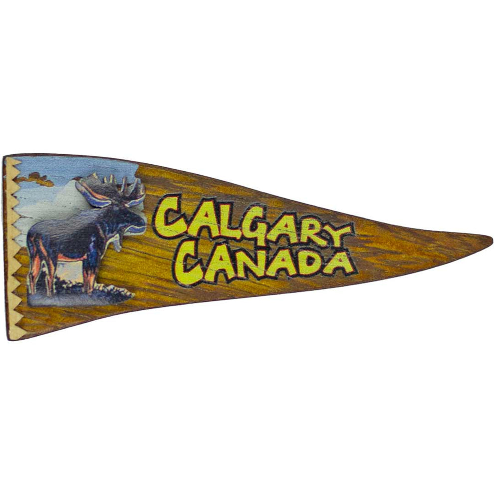 Eagle Ridge Trading Moose Pennant Magnet